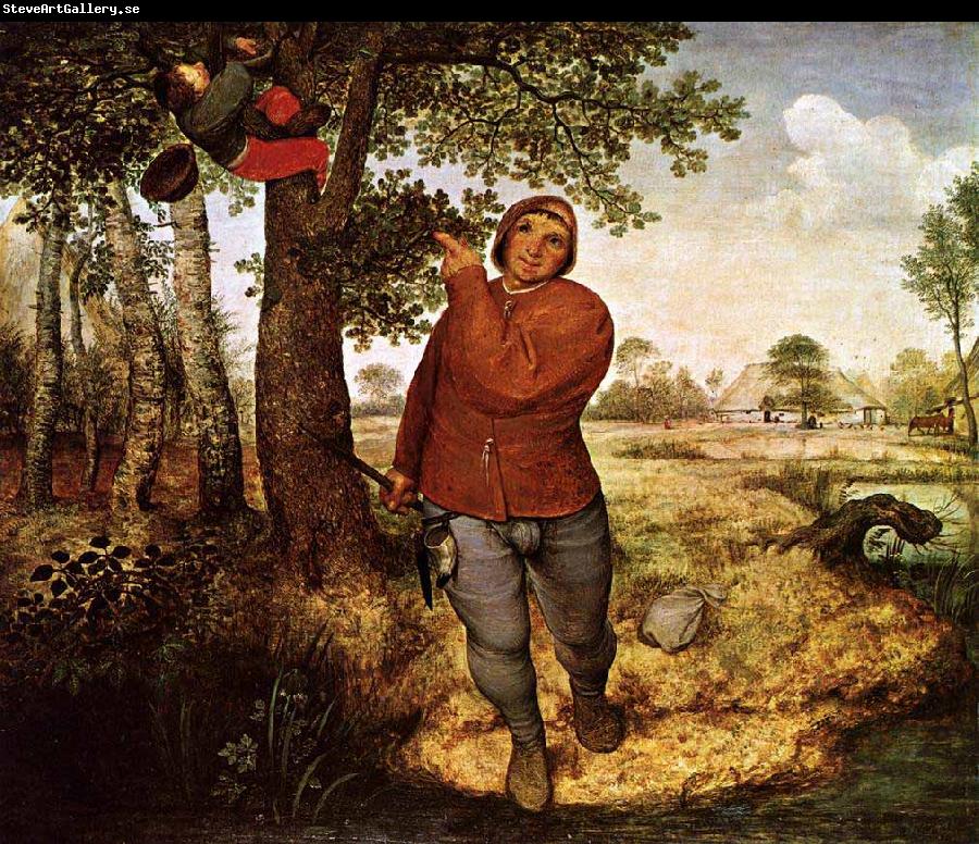 Pieter Bruegel the Elder Peasant and the Nest Robber